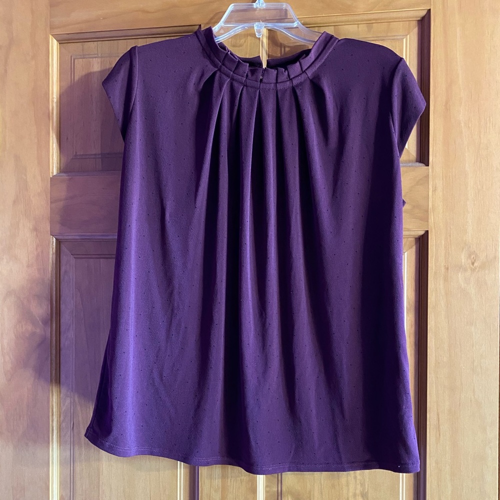 Purple blouse